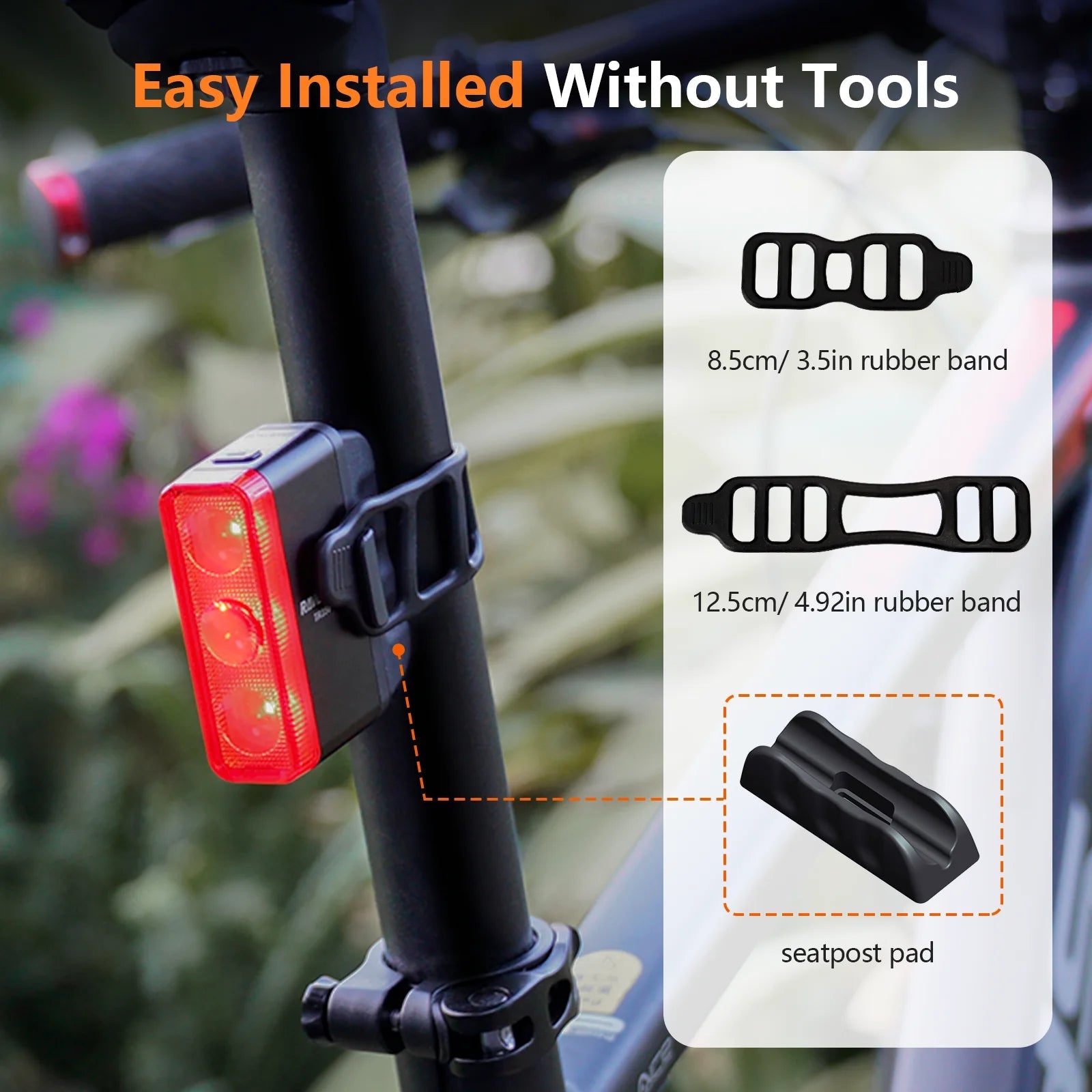 RAVEMEN TR500 Smart Radar Tail Light - CougarBikes