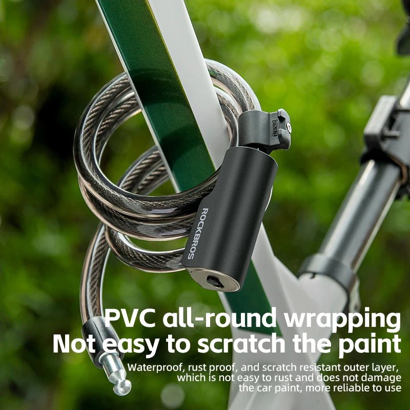 ROCKBROS Cable Lock Bike Anti Theft 115cm - CougarBikes