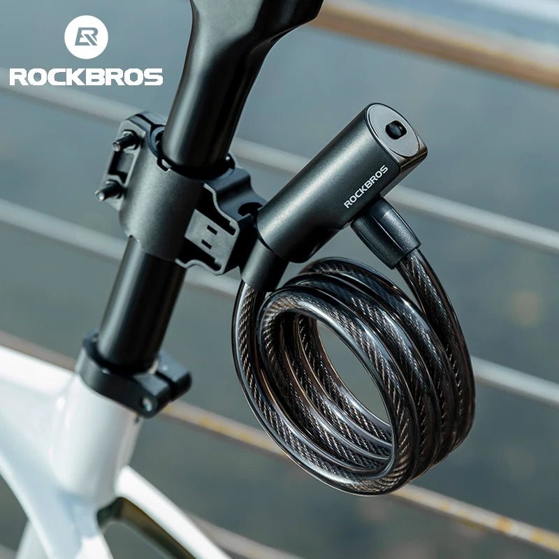 ROCKBROS Cable Lock Bike Anti Theft 115cm - CougarBikes