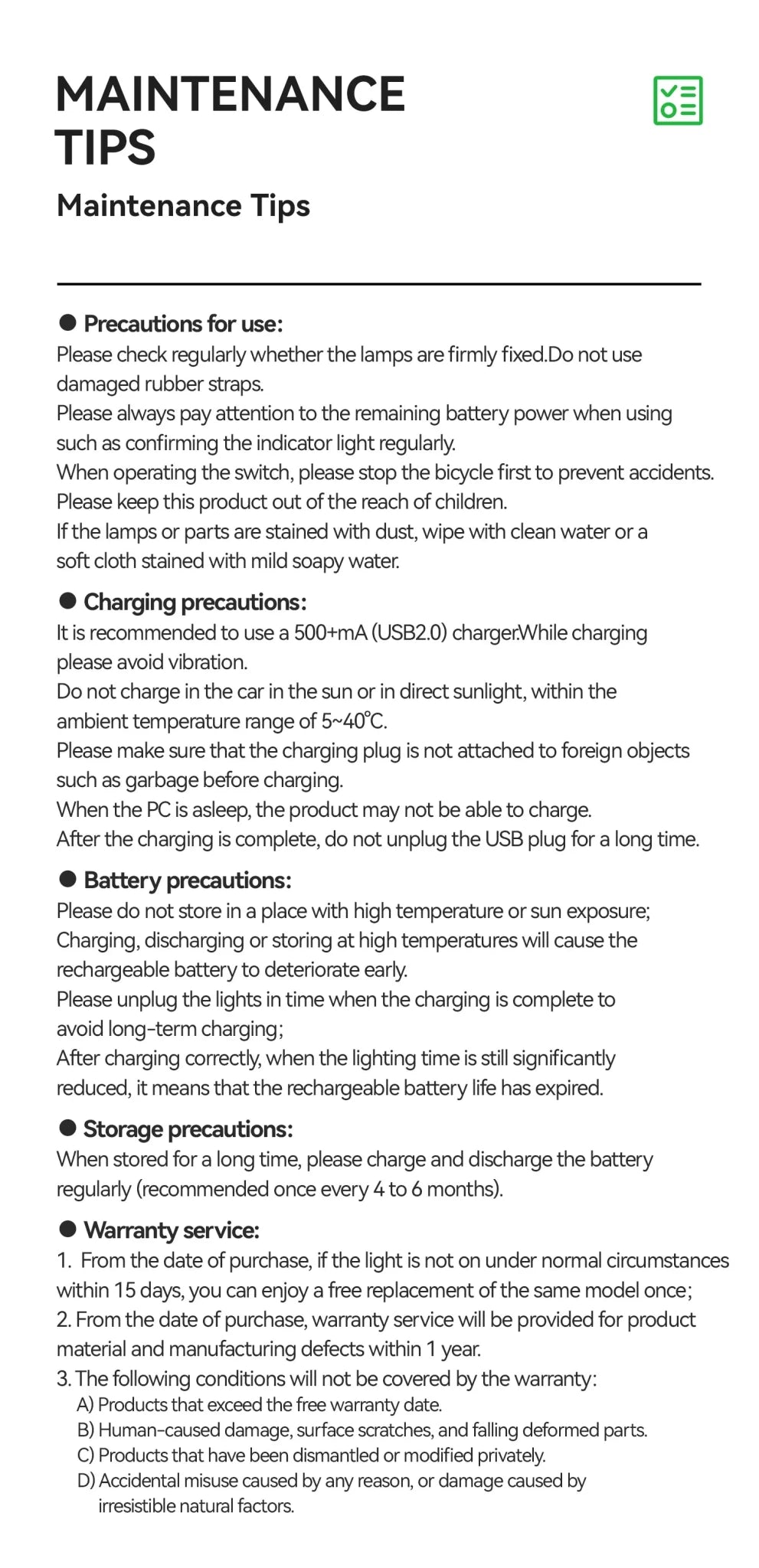 ROCKBROS Smart Bike Tail Light Brake Sensing Rechargeable Waterproof Light - CougarBikes