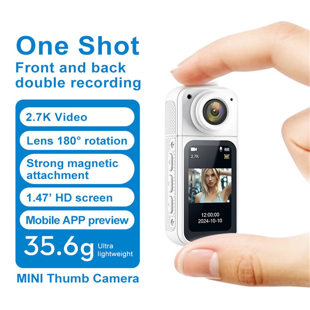 S70 Anytek 2.7K Bike Thumb Camera – Mini WiFi Action Camera - CougarBikes
