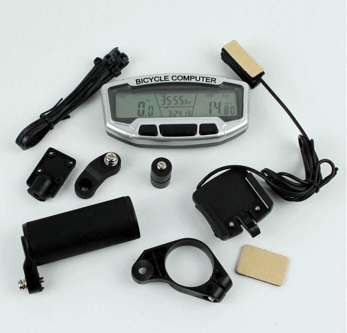 SD - 558A Wired Bike Computer – LCD Bicycle Speedometer - CougarBikes