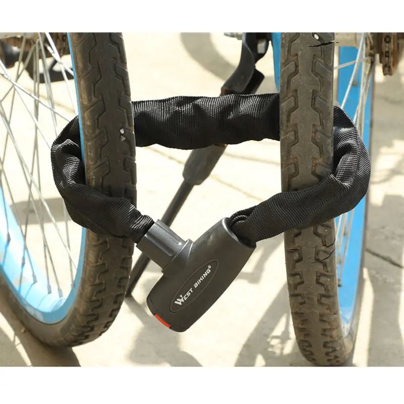 WEST BIKING Chain Lock Bike Anti Theft 1.2m - CougarBikes