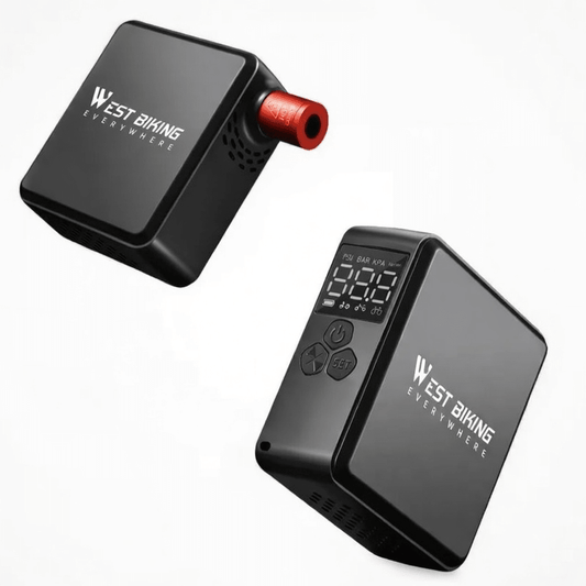 WESTBIKING Electric Bike Pump – High Pressure Portable Inflator (160 PSI) - CougarBikes